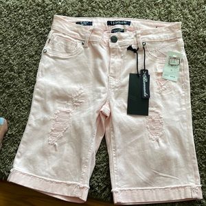Girls size 16 pink shorts